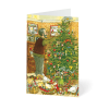 Weihnachtskarte „Pettersson und Findus“ kaufen im UNICEF Grußkartenshop. Bild 2