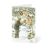 Weihnachtskarte „Pettersson und Findus“ kaufen im UNICEF Grußkartenshop. Bild 4