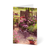 Grußkarte „Idyllische Gartendeko“ kaufen im UNICEF Grußkartenshop. Bild 2