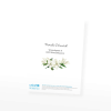 Grußkarte „Weiße Lilien Danke“ selbst gestalten im UNICEF Grußkartenshop. Bild 2
