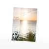 Grußkarte „Abendsonne Am See“ selbst gestalten im UNICEF Grußkartenshop. Bild 1
