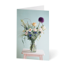 Grußkarte „Stilvolle Blumensträuße“ kaufen im UNICEF Grußkartenshop. Bild 5