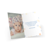 Grußkarte „Pastellkonfetti“ selbst gestalten im UNICEF Grußkartenshop. Bild 1