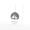 Grußkarte „Hirschkugel“ selbst gestalten im UNICEF Grußkartenshop. Bild 1